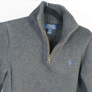Dark Gray Ralph Lauren Boys Sweater